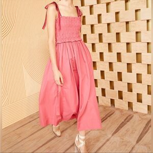 Ulla Johnson Akshara Dress in Honeysuckle